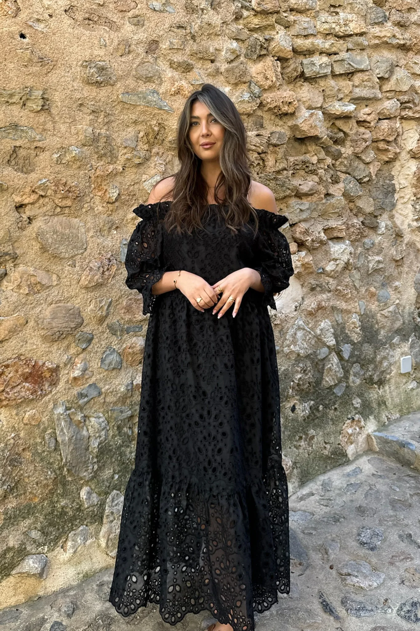SigridIC Long Dress - Black - Image 2