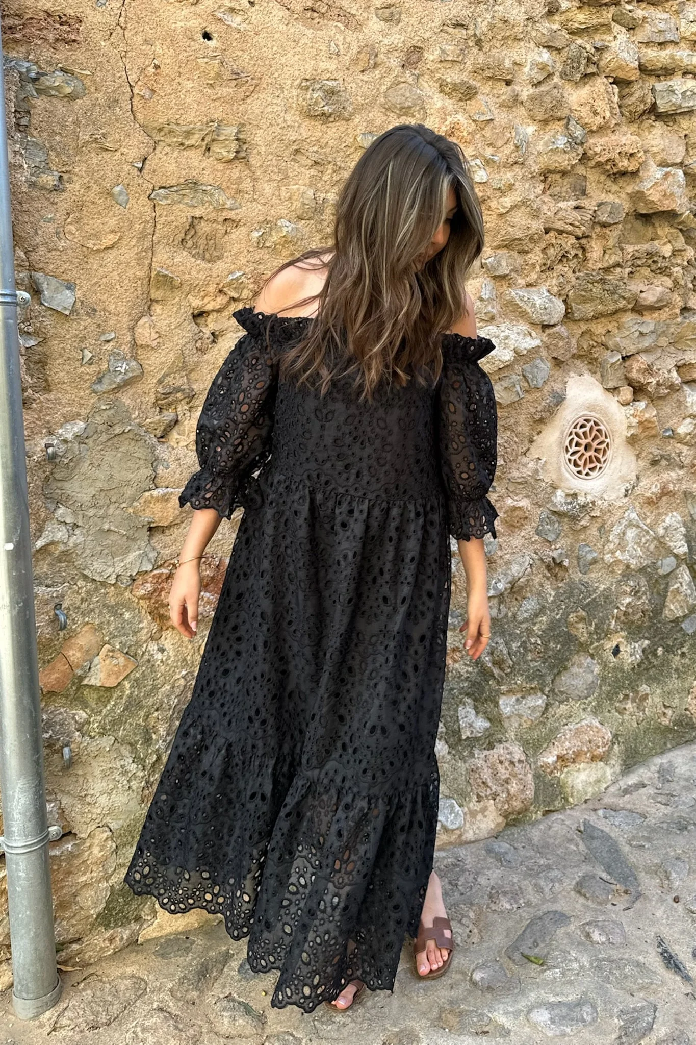 SigridIC Long Dress - Black - Image 4