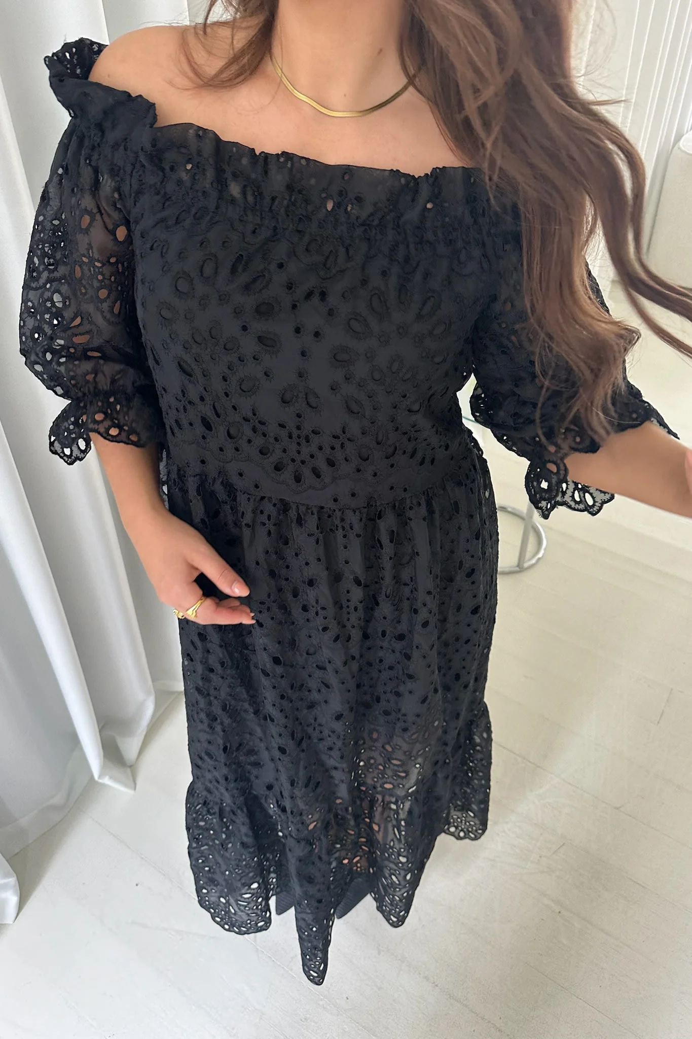 SigridIC Long Dress - Black - Image 6