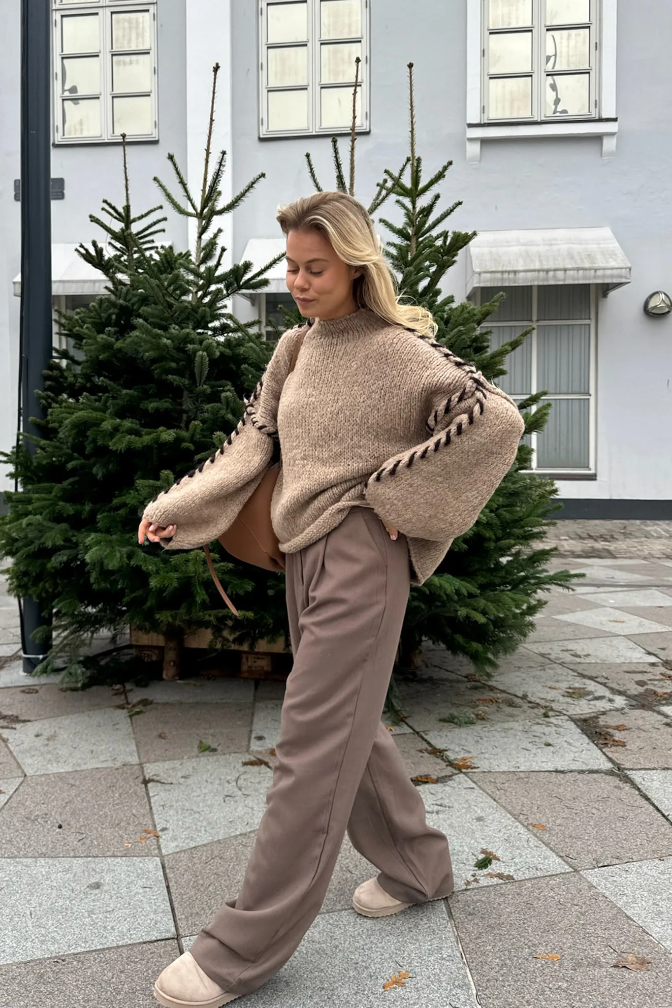 SiljeIC Sweater - Beige - Image 3