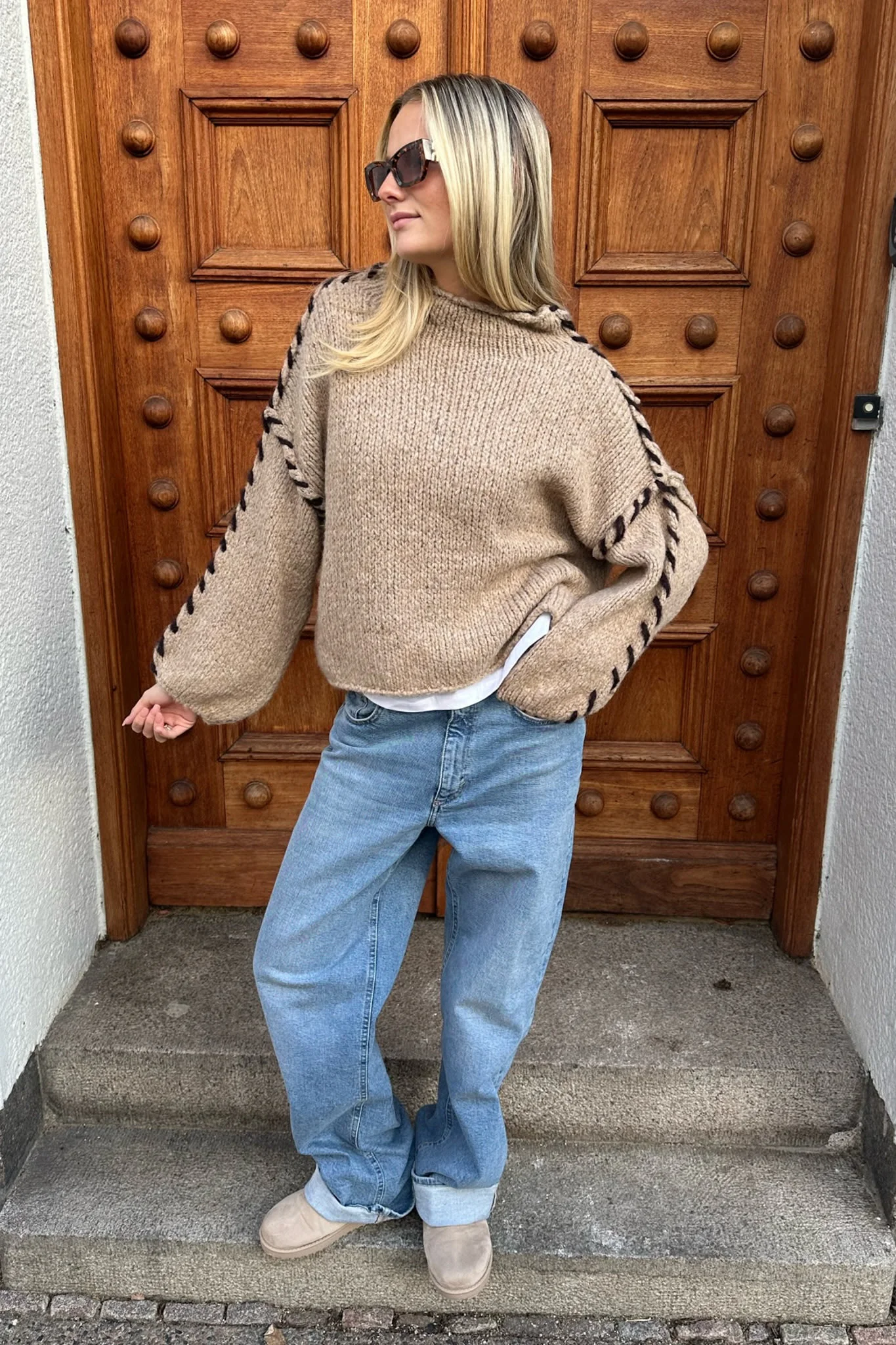 SiljeIC Sweater - Beige - Image 9