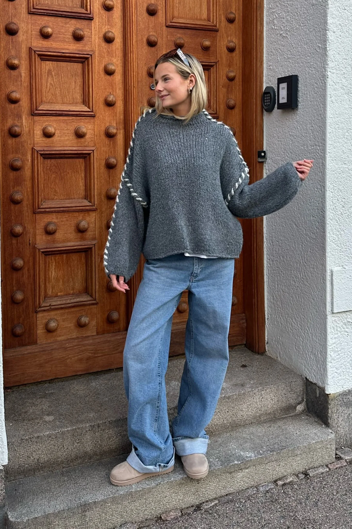 SiljeIC Sweater - Grey - Image 3