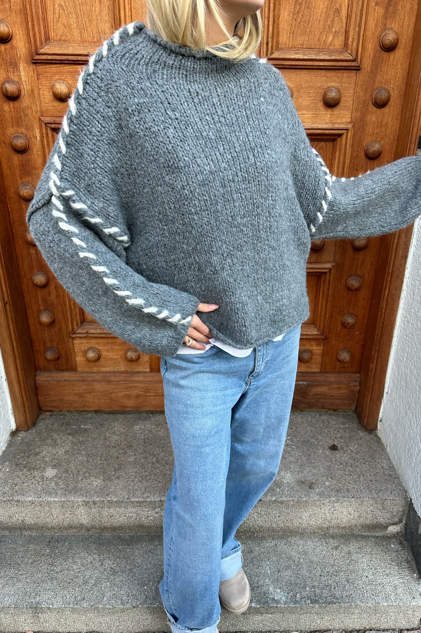 SiljeIC Sweater - Grey - Image 4