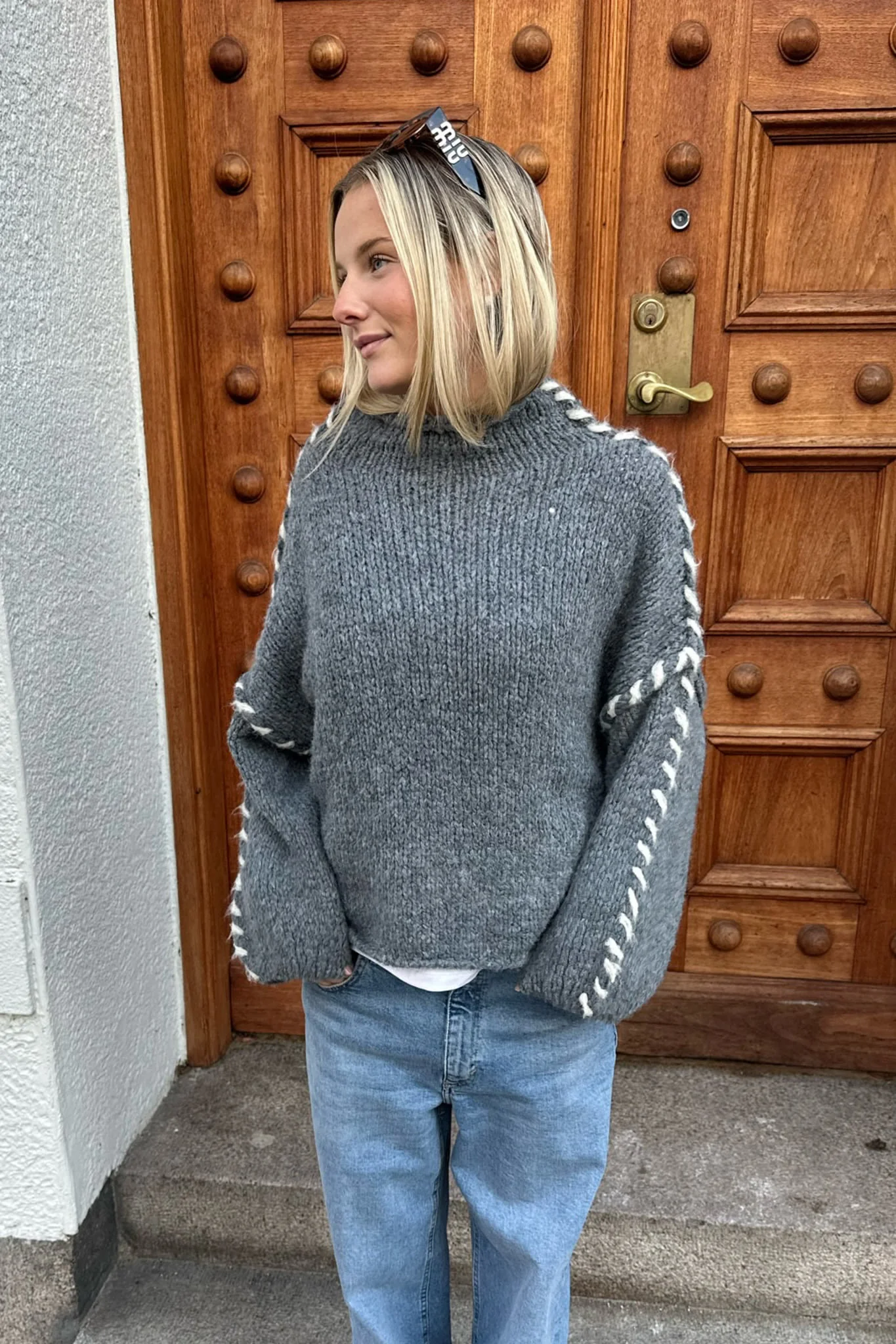 SiljeIC Sweater - Grey - Image 5