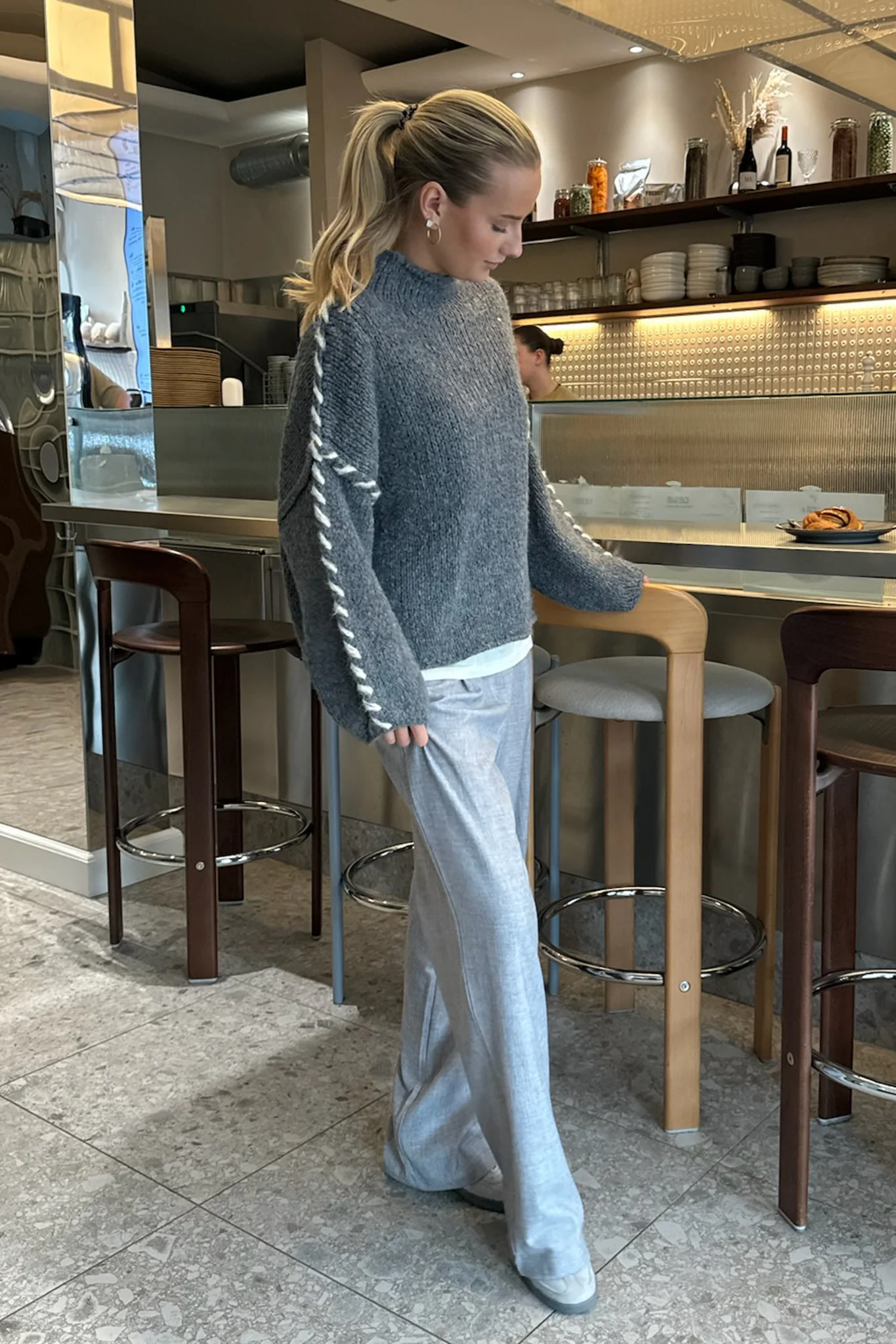 SiljeIC Sweater - Grey - Image 6