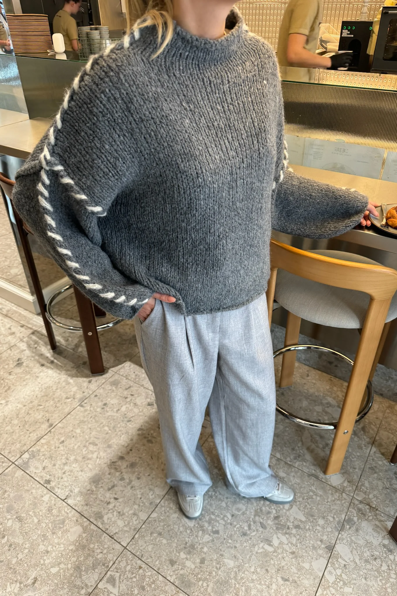 SiljeIC Sweater - Grey - Image 7