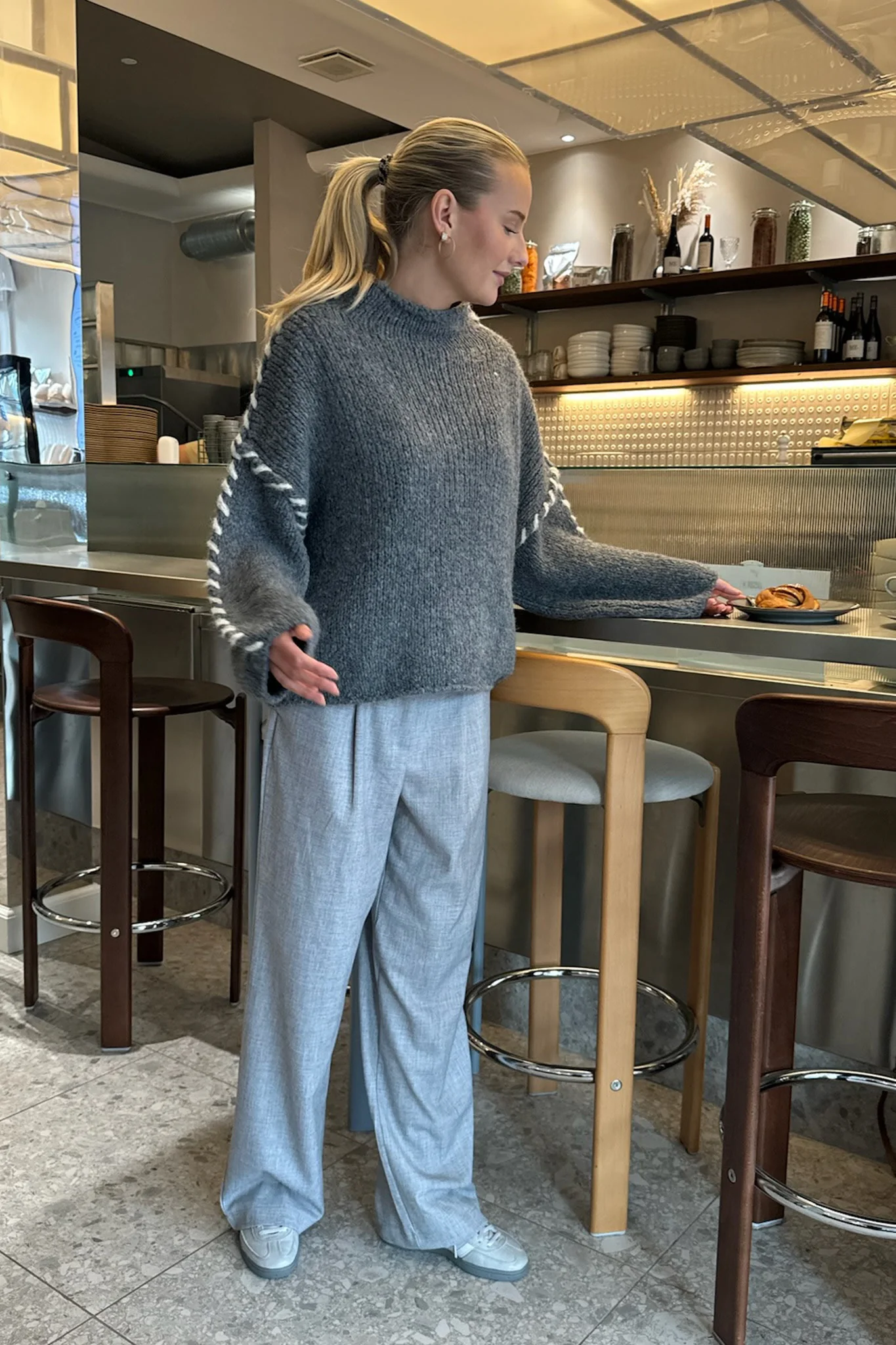 SiljeIC Sweater - Grey - Image 8