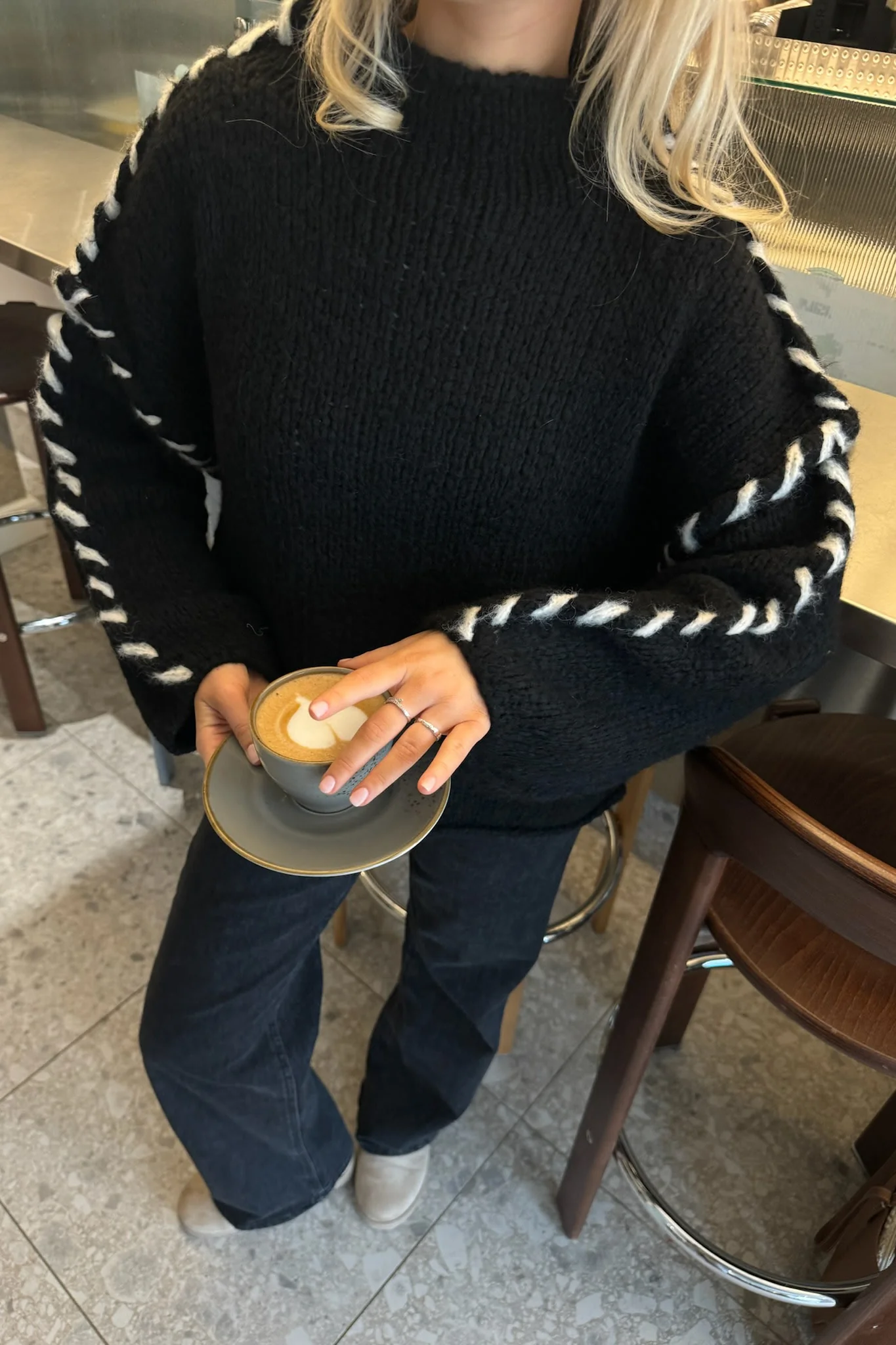 SiljeIC Sweater - Black - Image 2