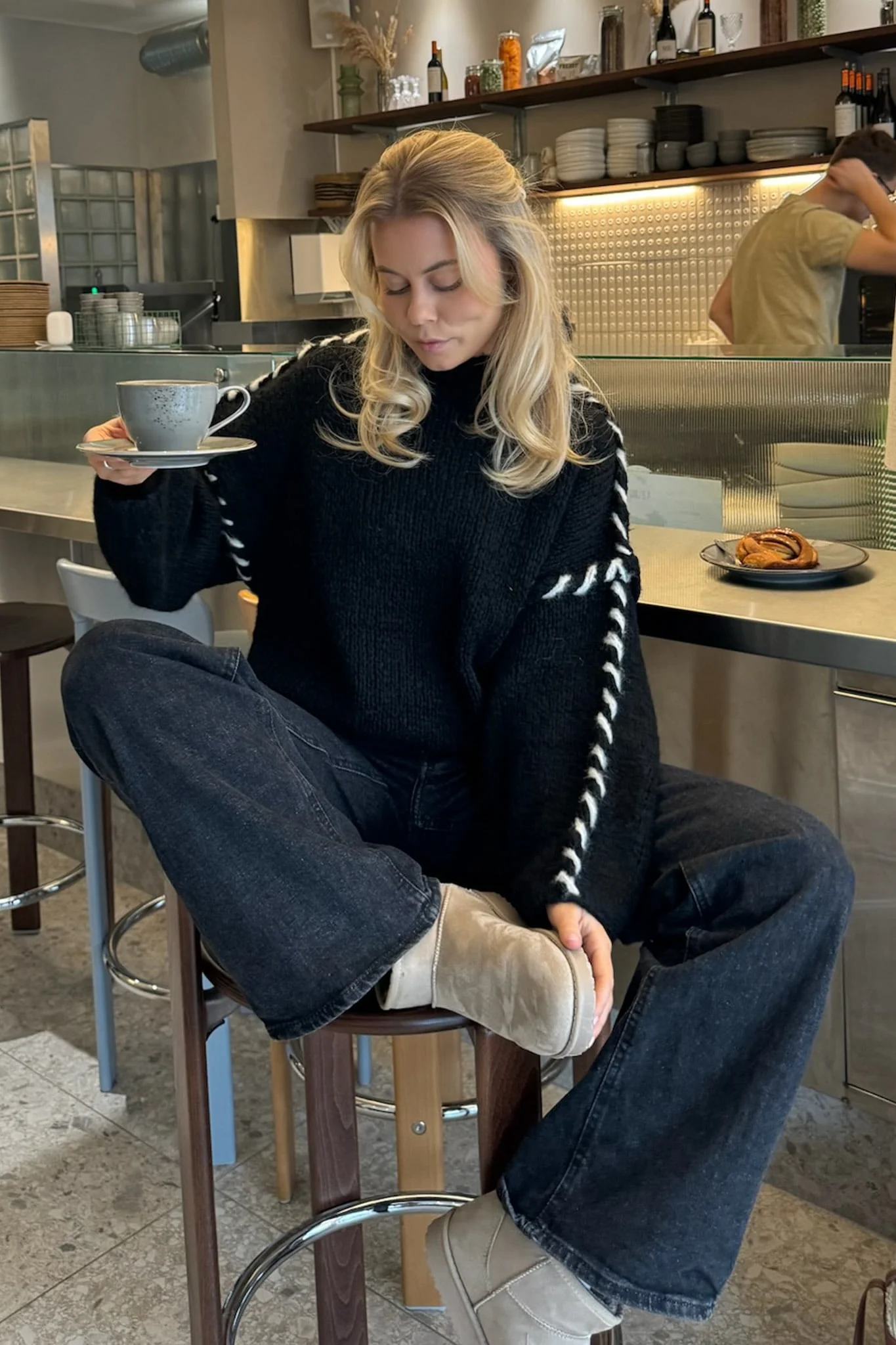 SiljeIC Sweater - Black - Image 4