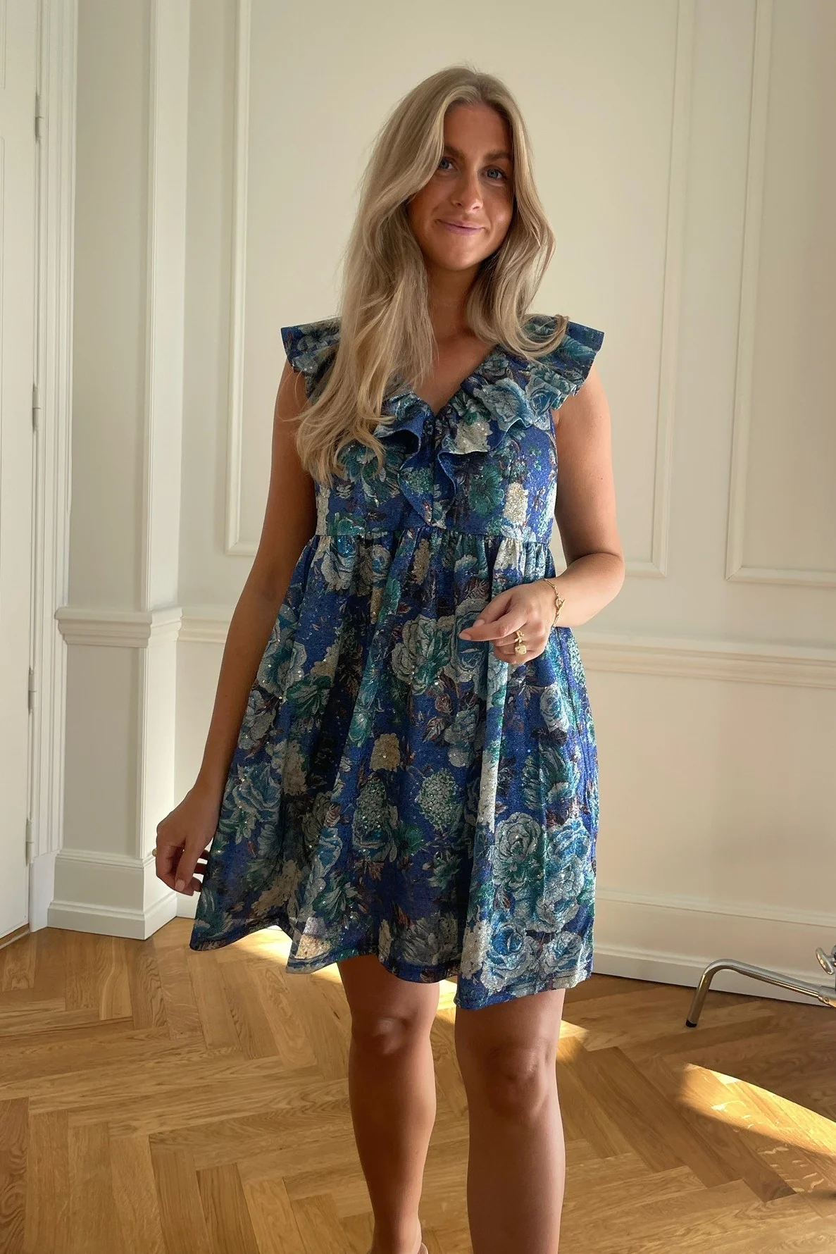 SofIC Dress - Blue Sequins - Image 2