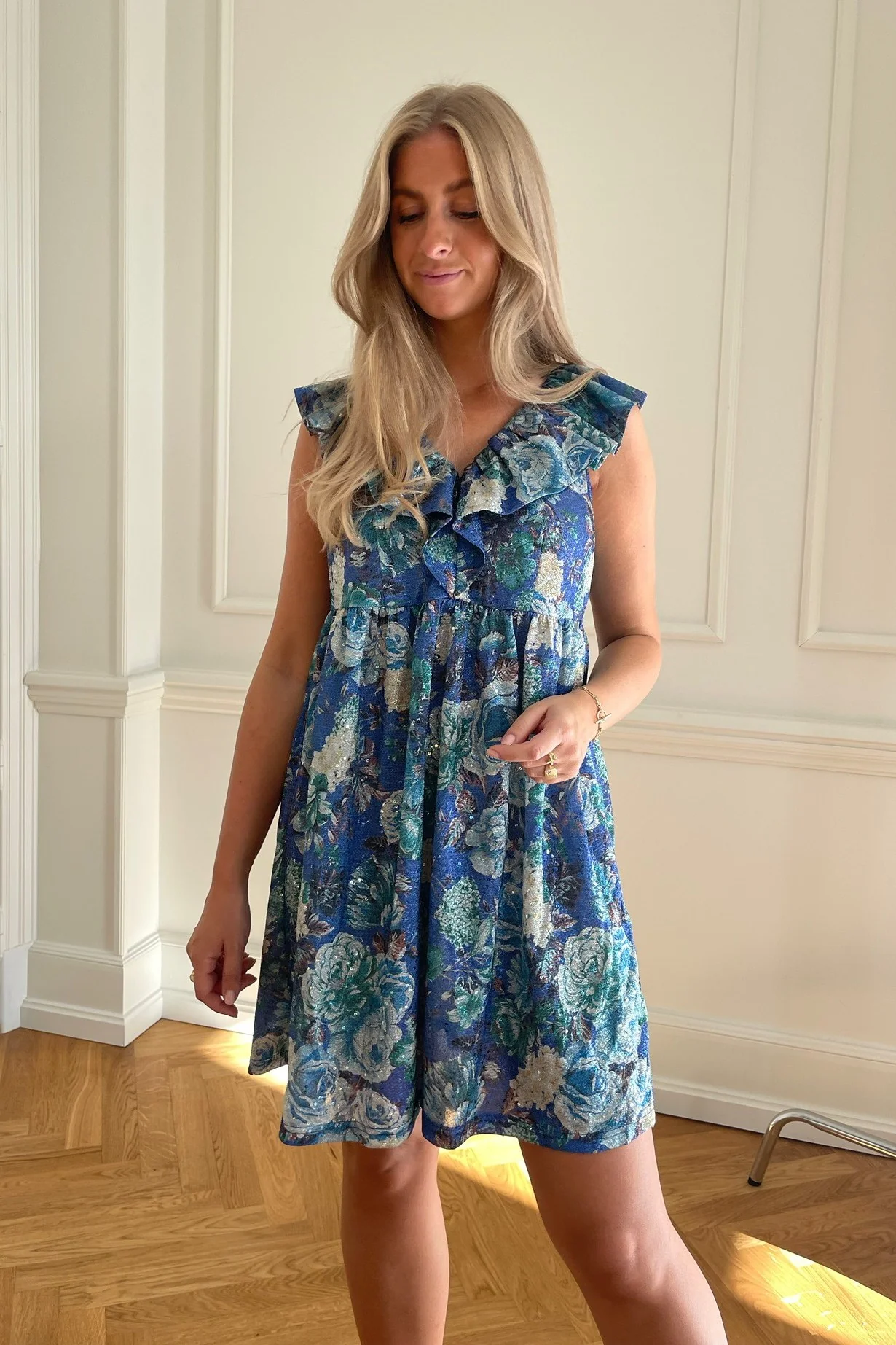 SofIC Dress - Blue Sequins - Image 3