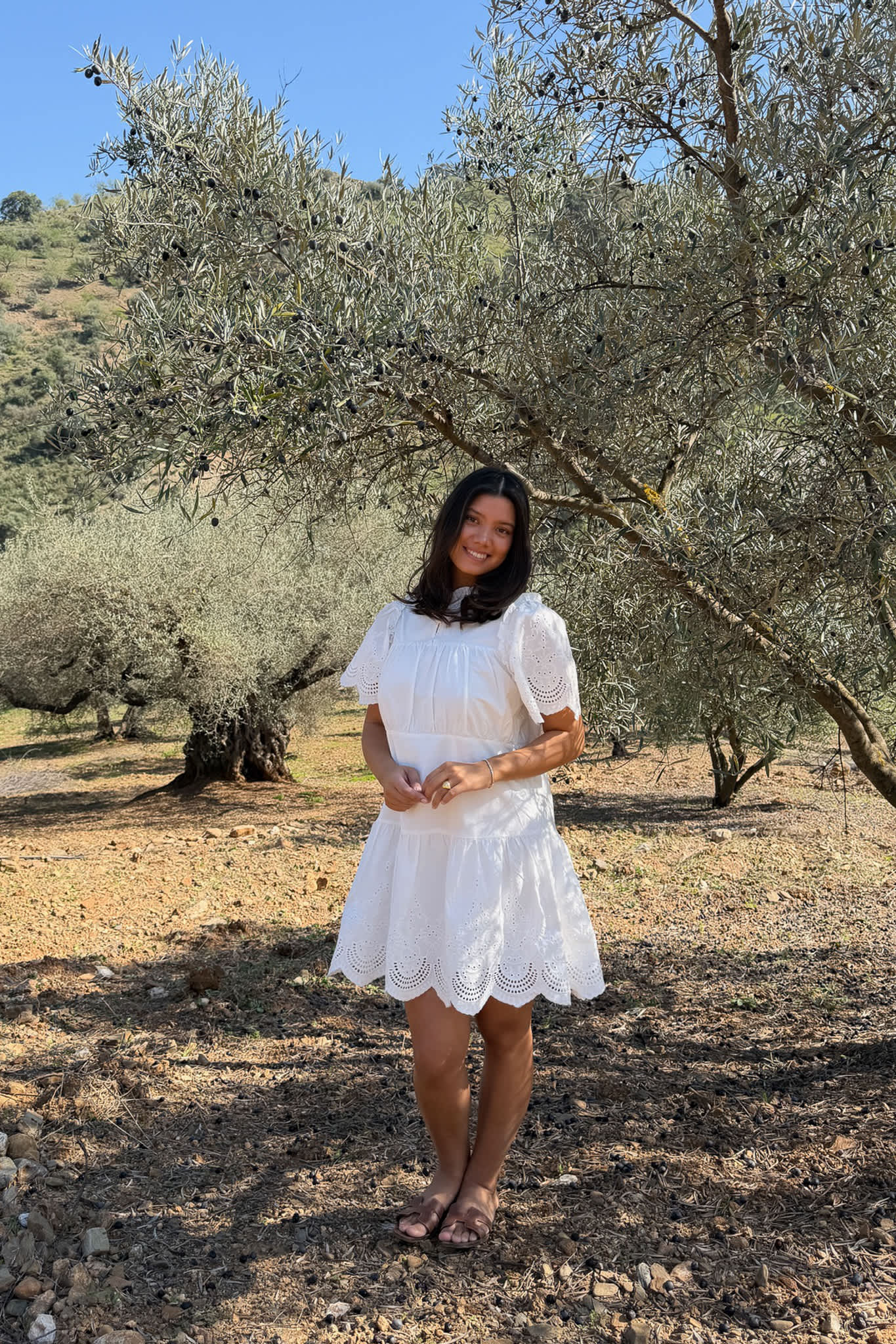 SolveigIC Dress - White Embroidery - Image 7