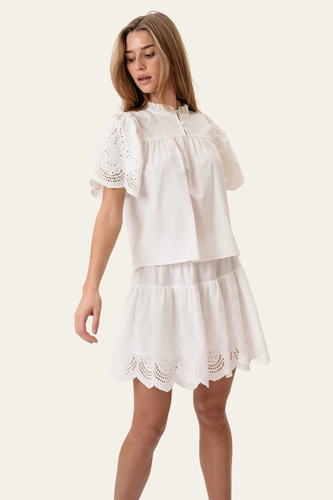 SolveigIC Shirt - White Embroidery - Image 6
