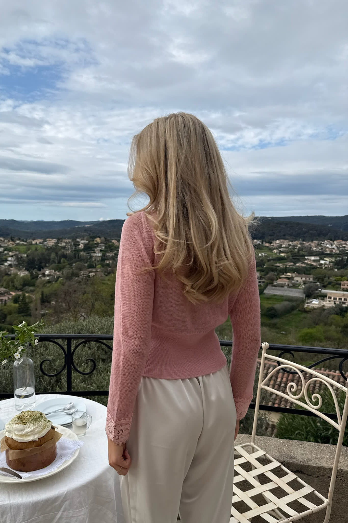 StellaIC Cardigan - Dusty Rose - Image 4