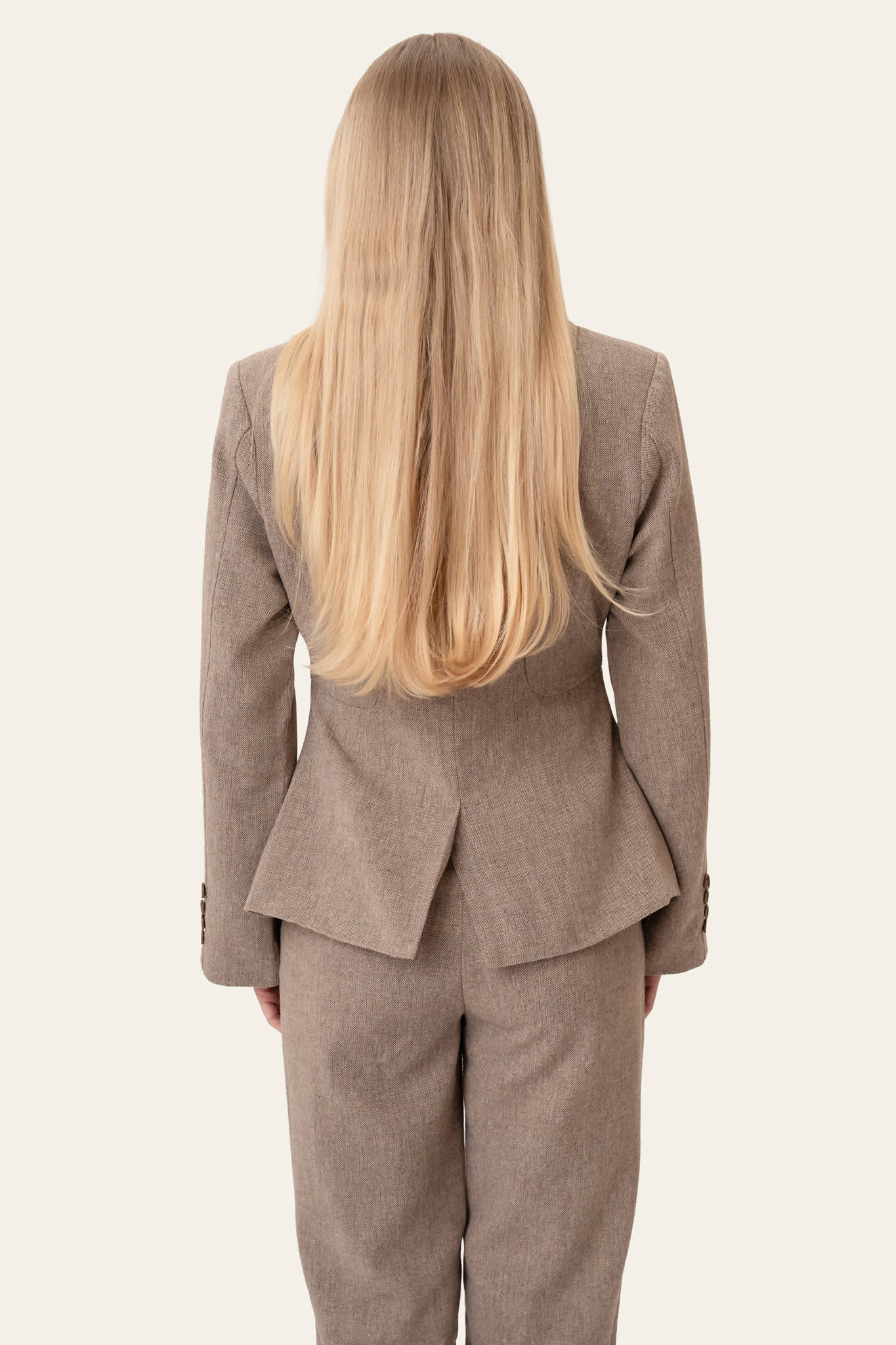 StineIC Blazer - Brown Melange - Image 5