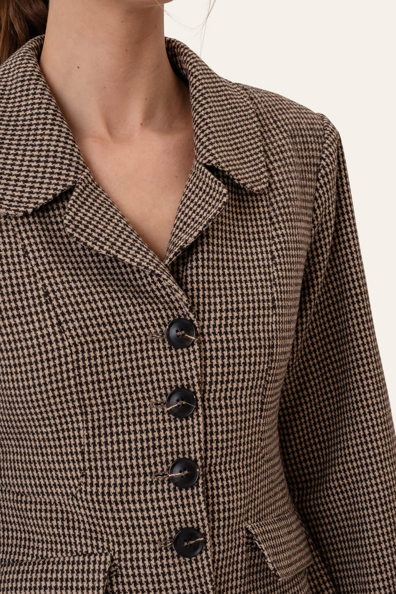 StineIC Blazer - Brown Checks - Image 3