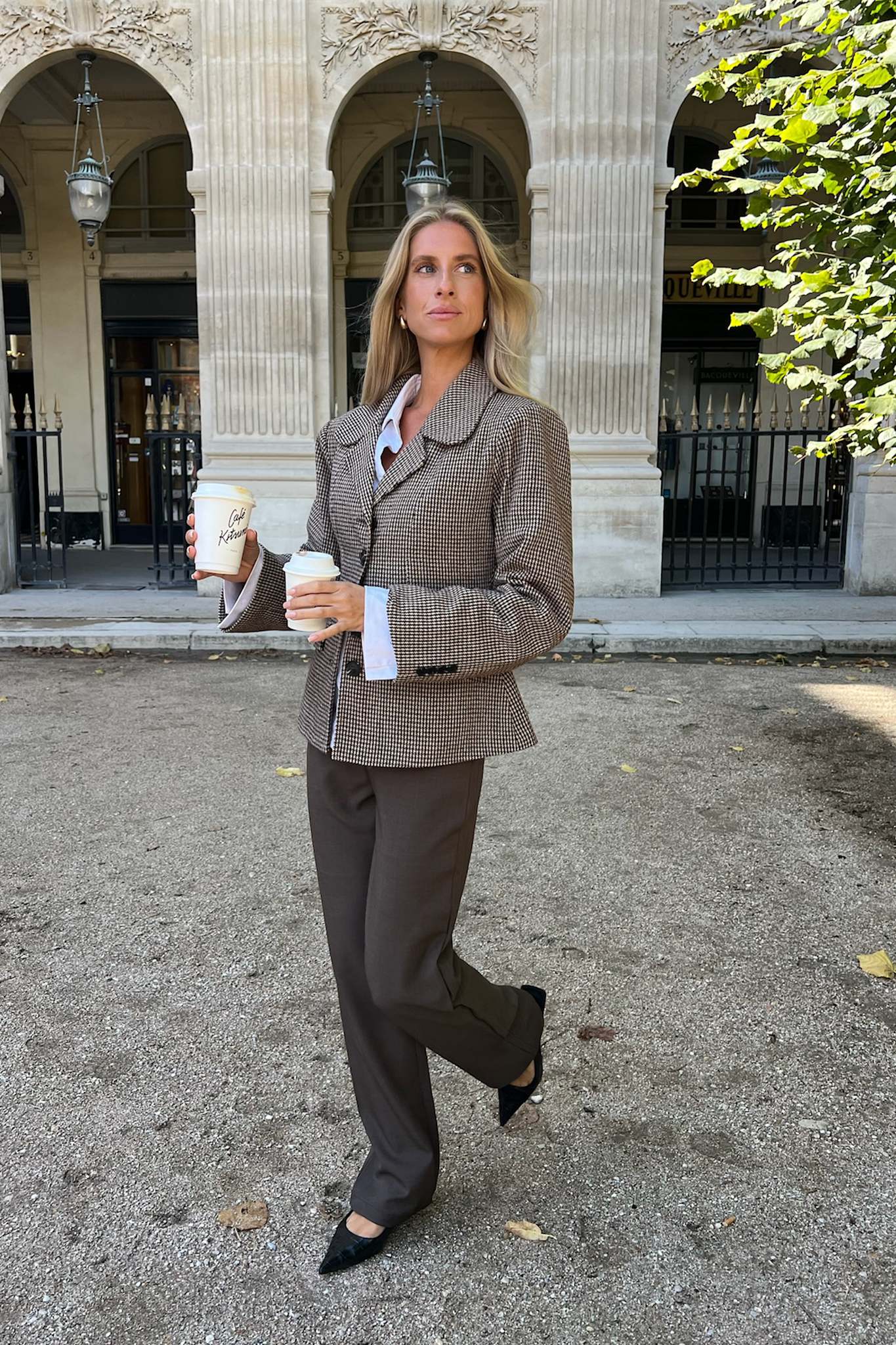 StineIC Blazer - Brown Checks - Image 9