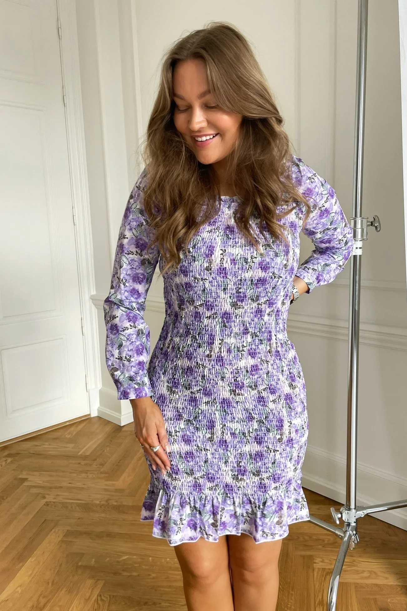 SullyIC Smock Dress - Lavendula - Image 2