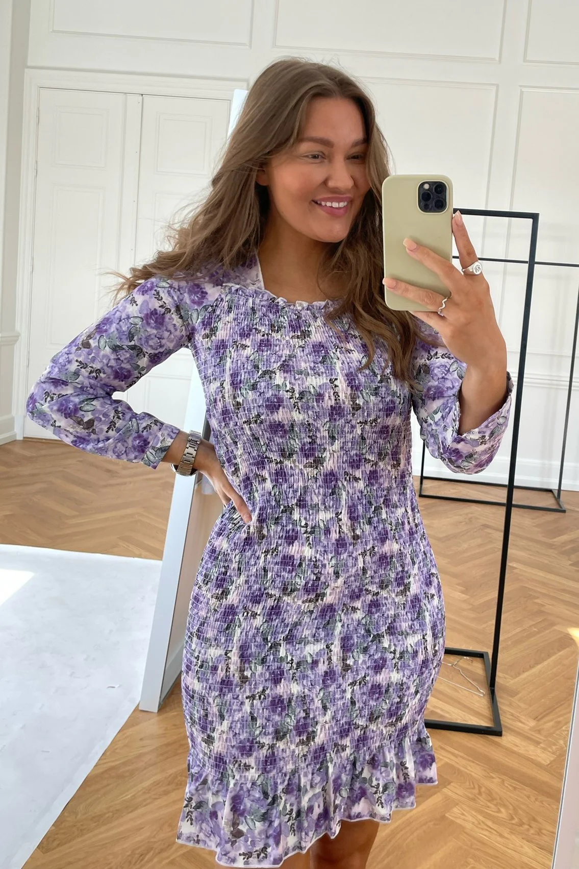 SullyIC Smock Dress - Lavendula - Image 4