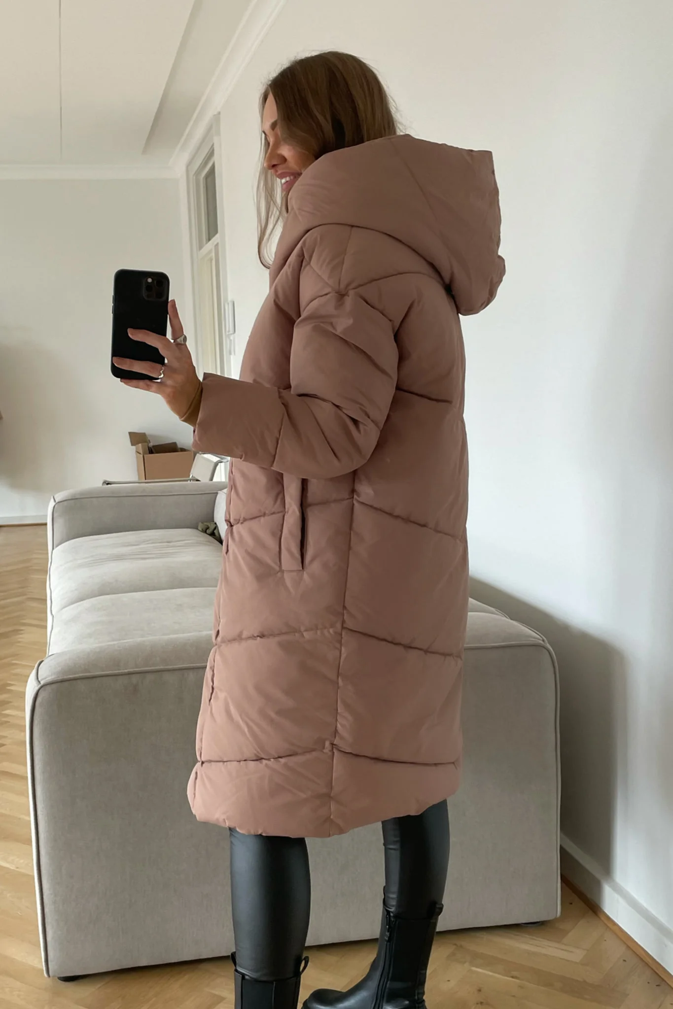 NMTally LS Long Jacket - Tigers Eye - Image 4