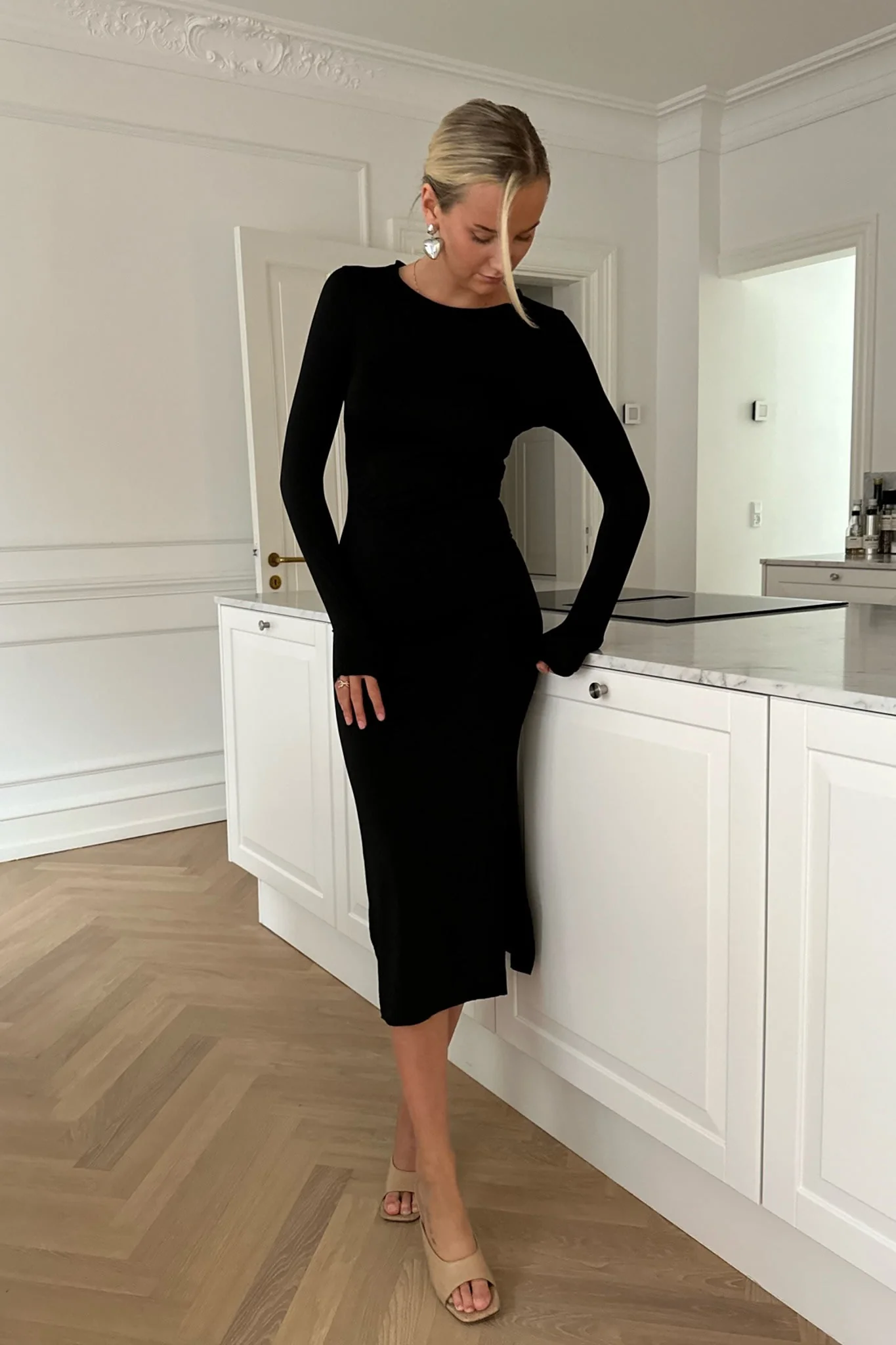 TheaIC Dress - Black - Image 2