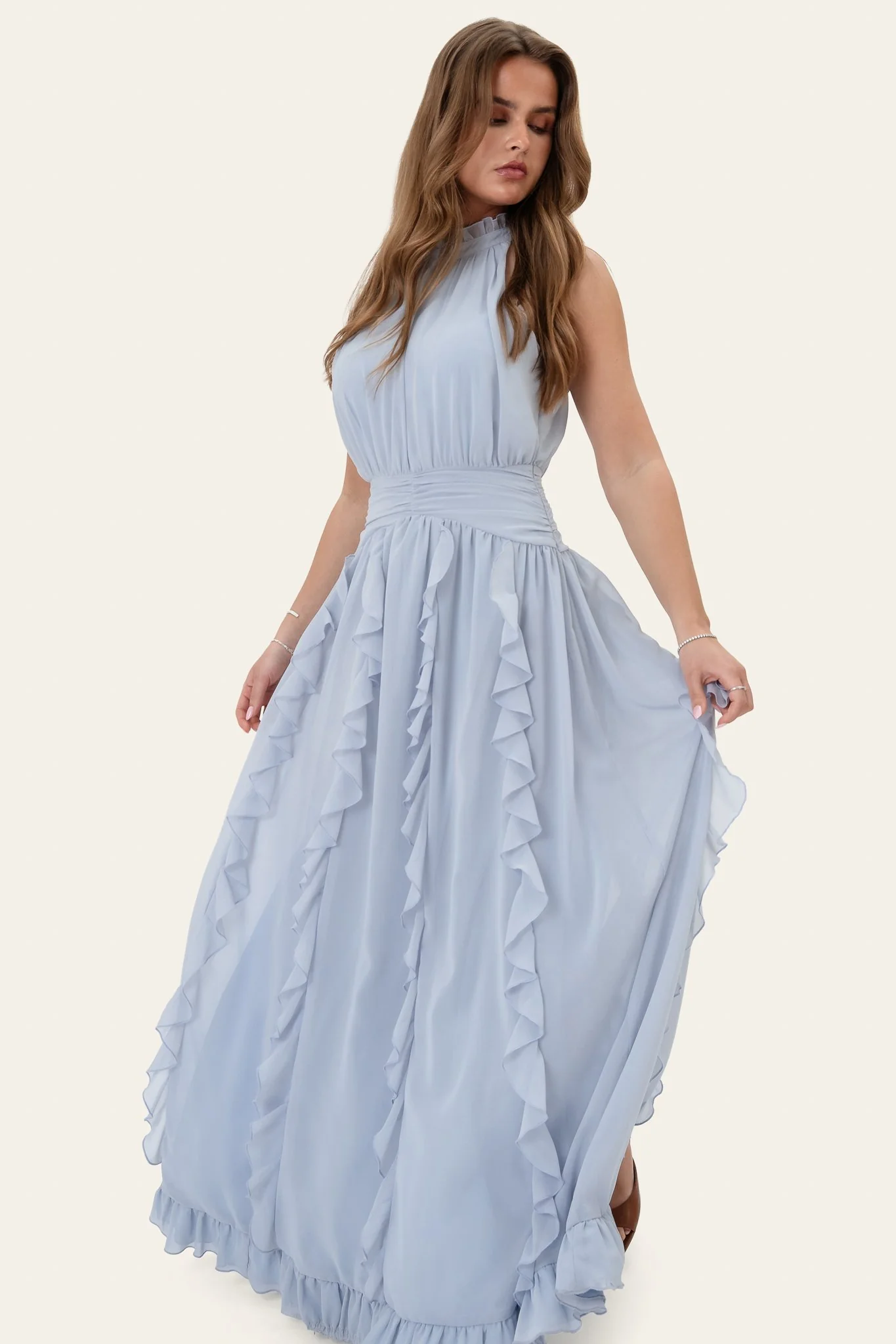 TianaIC Maxi Dress - Blue - Image 6