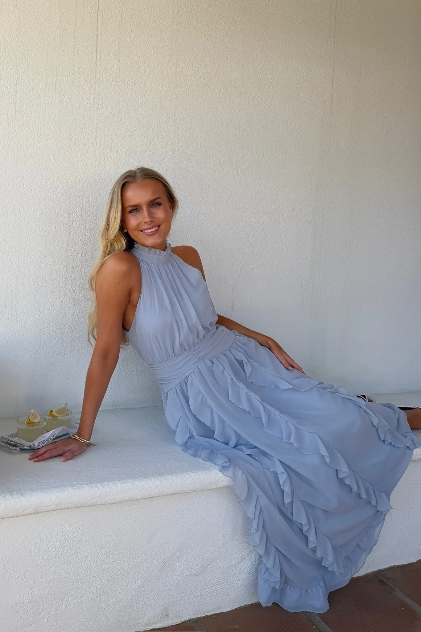 TianaIC Maxi Dress - Blue - Image 8