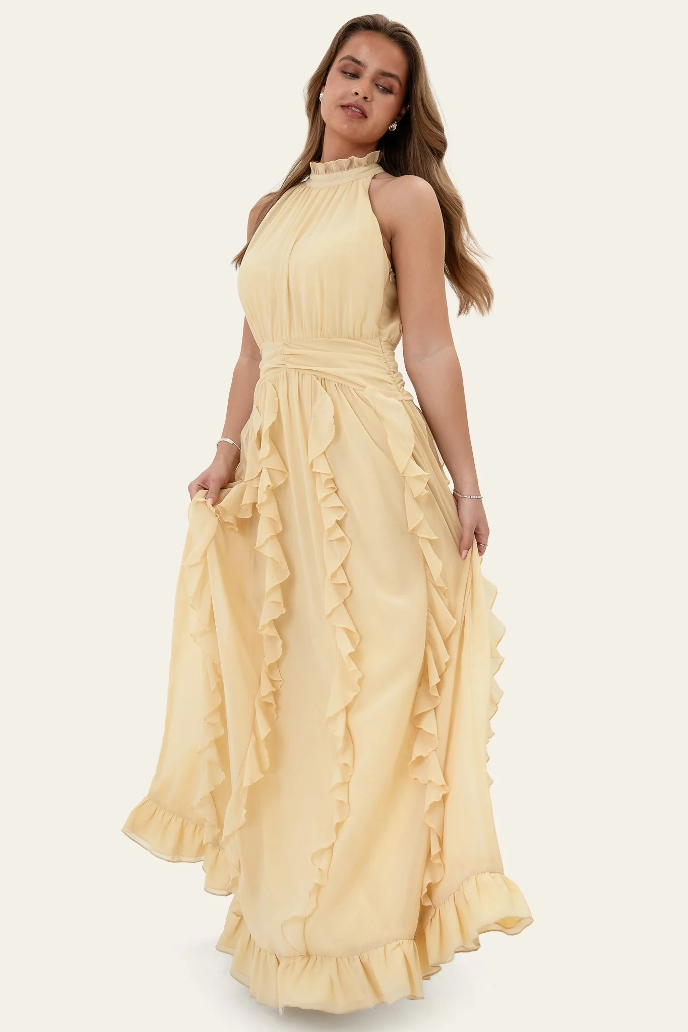 TianaIC Maxi Dress - Yellow - Image 8