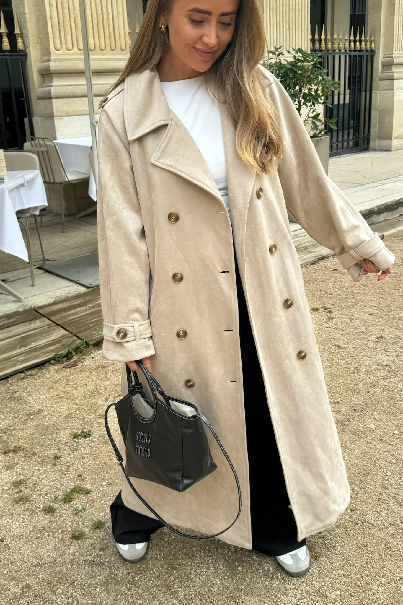 TillieIC Trenchcoat - Beige - Image 4