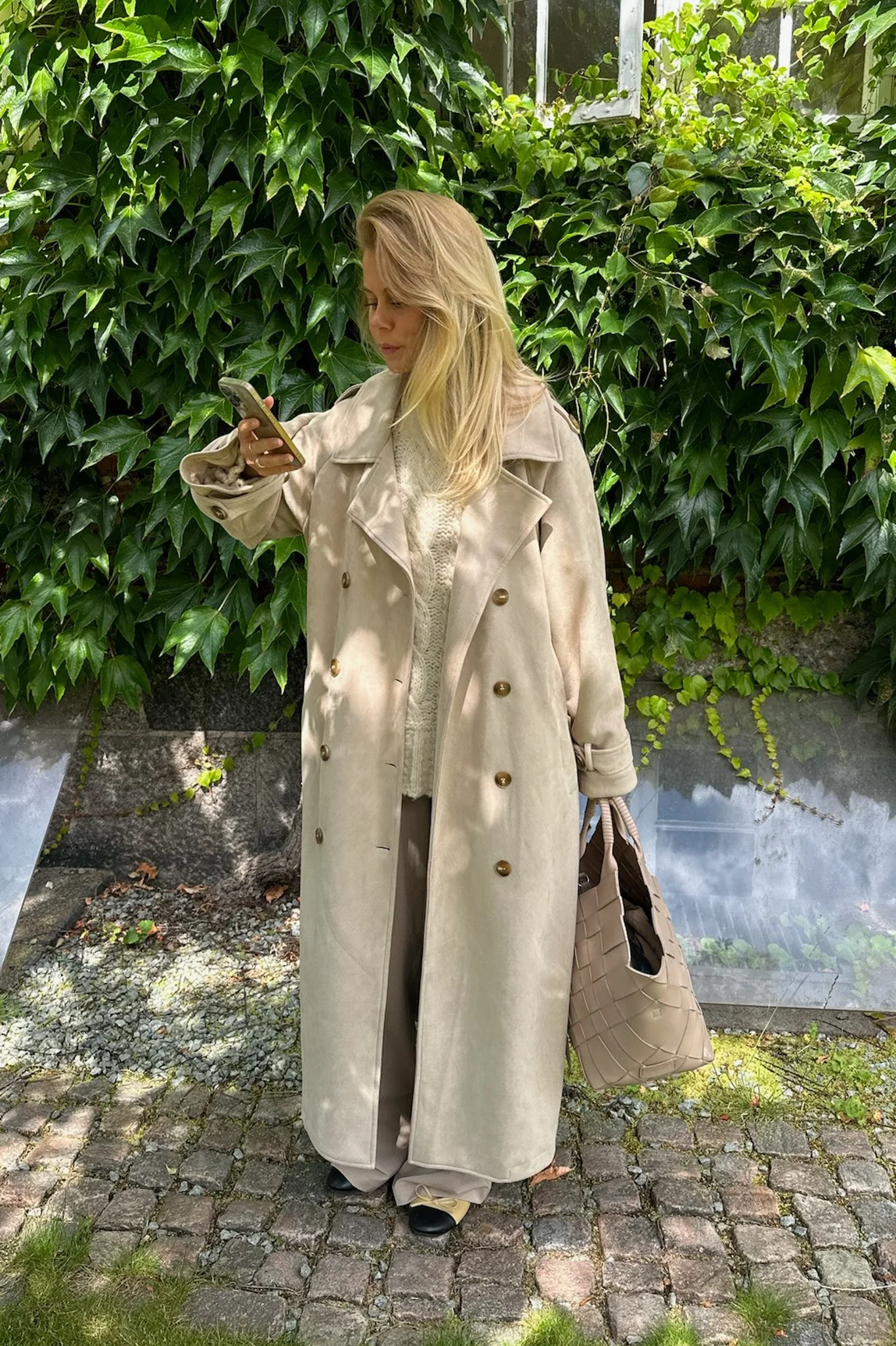 TillieIC Trenchcoat - Beige - Image 5