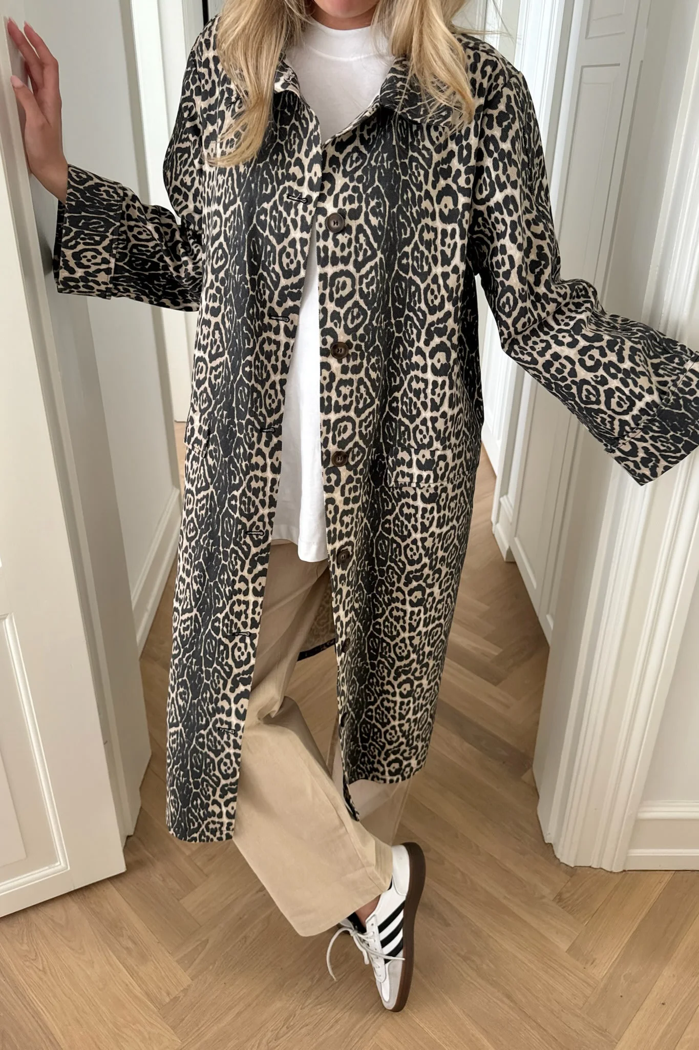 TrineIC Trenchcoat - Leo Print - Image 4