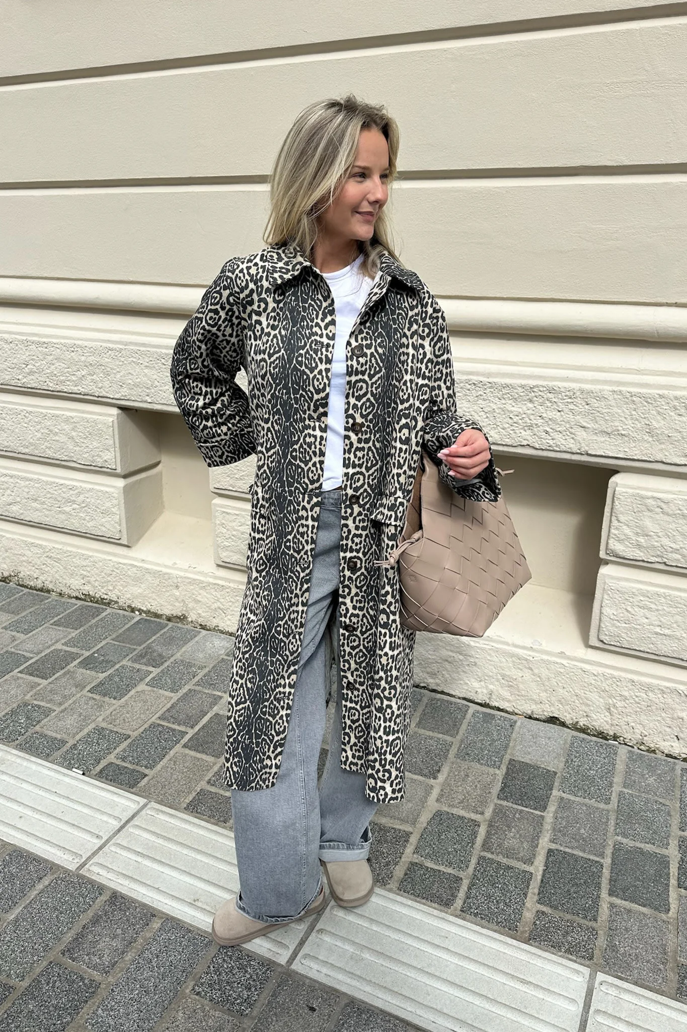 TrineIC Trenchcoat - Leo Print - Image 5