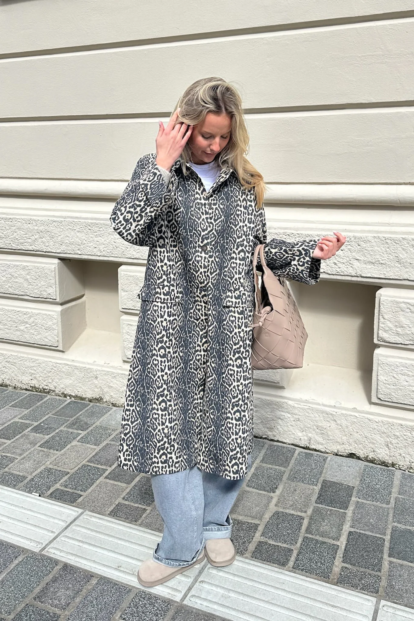 TrineIC Trenchcoat - Leo Print - Image 6