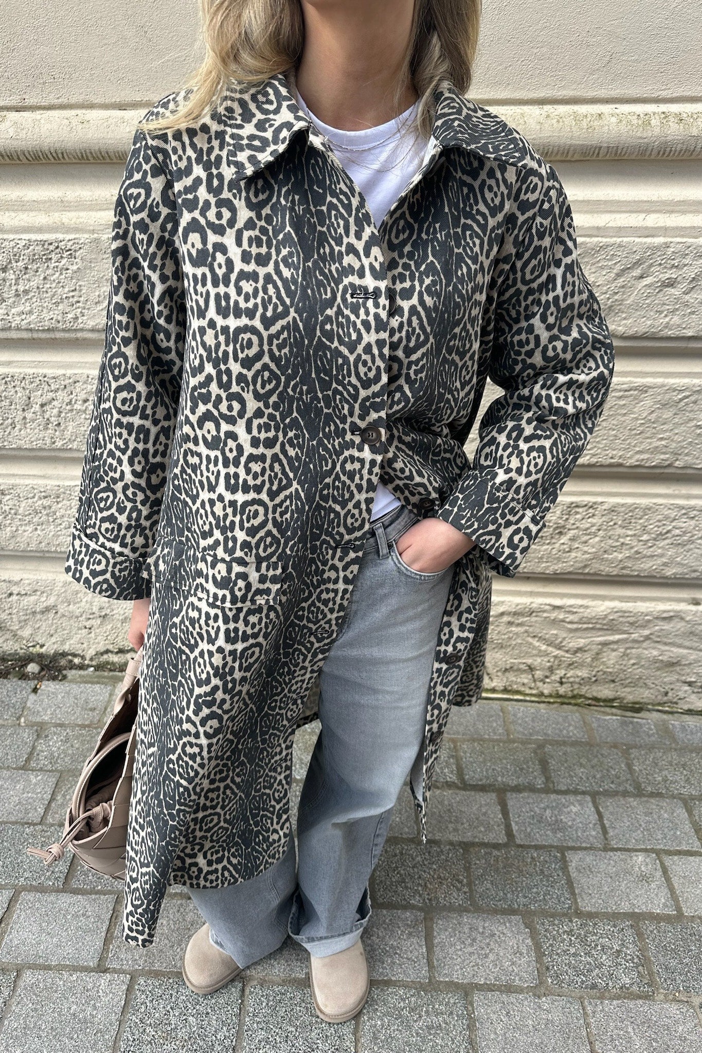 TrineIC Trenchcoat - Leo Print - Image 7