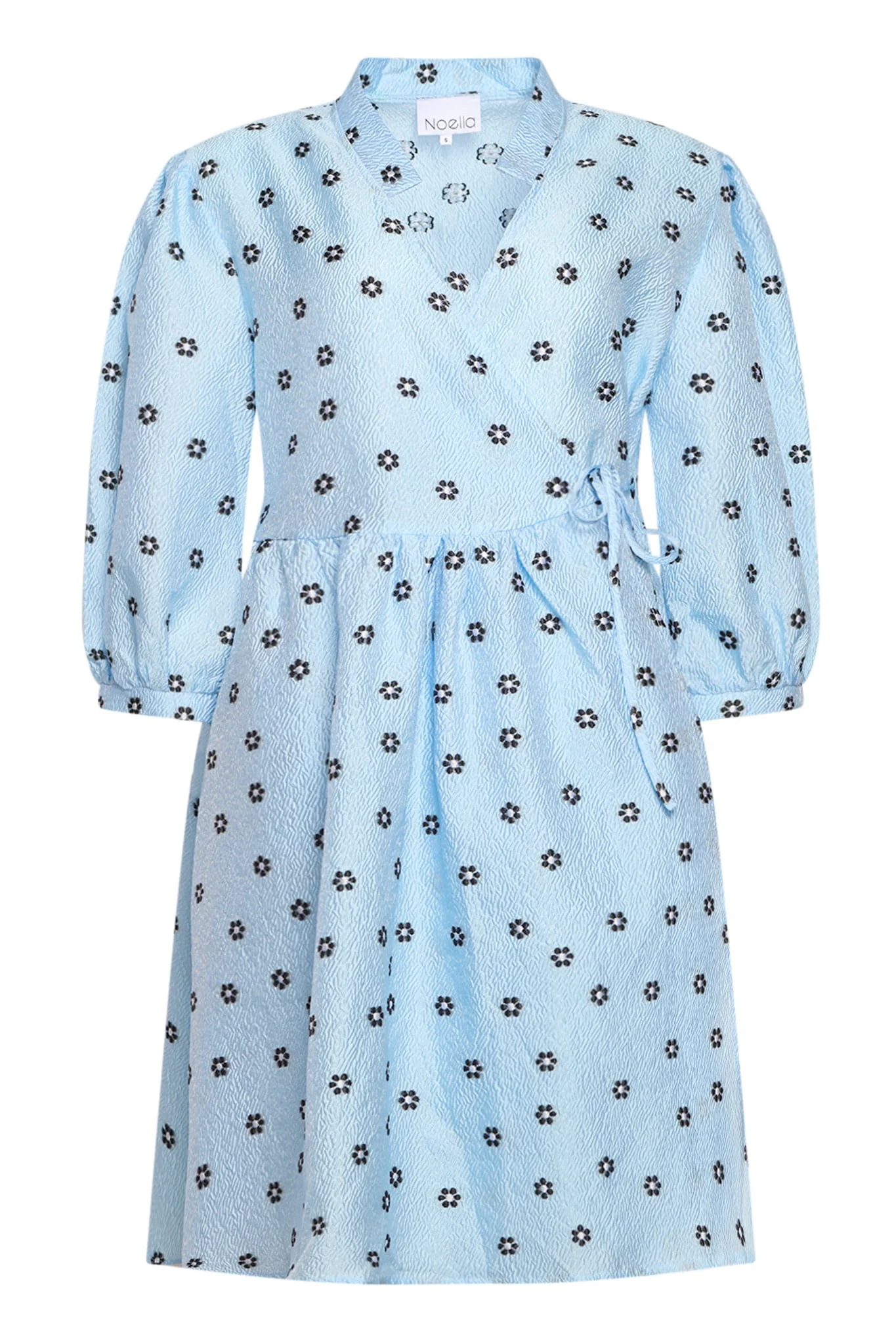 Noella Tulip Aida Dress - Light Blue Flower - Image 6
