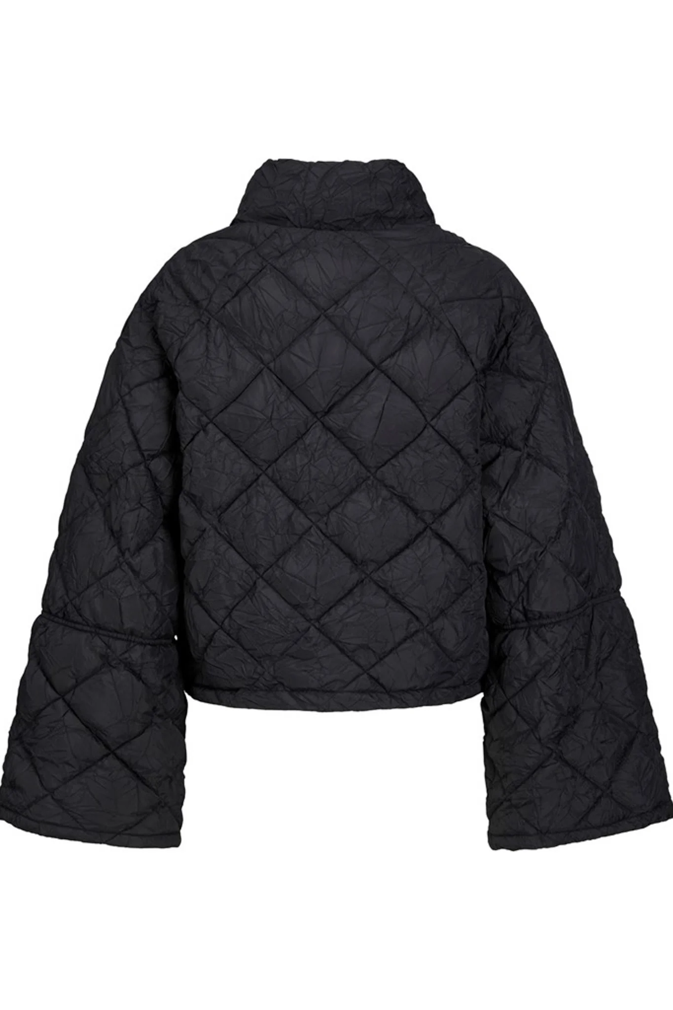 JXUma Short Quilted Jacket - Black - Image 5
