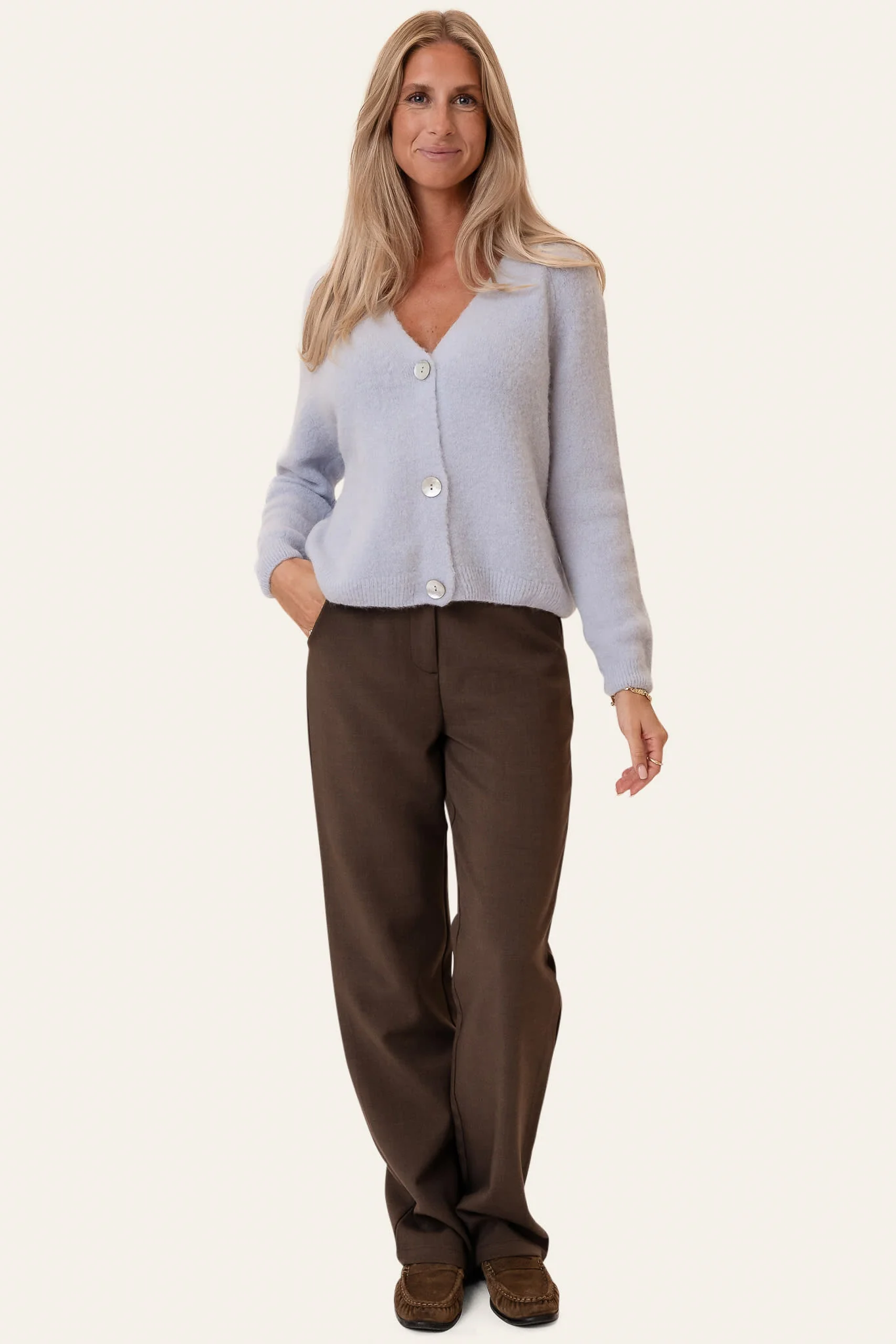 VickyIC Cardigan - Light Blue - Image 4