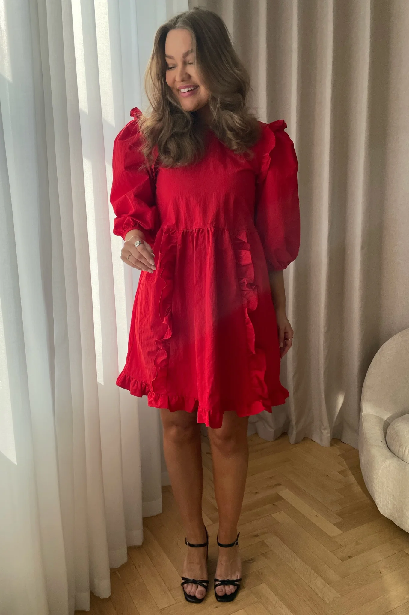 VildeIC Dress - Red - Image 5