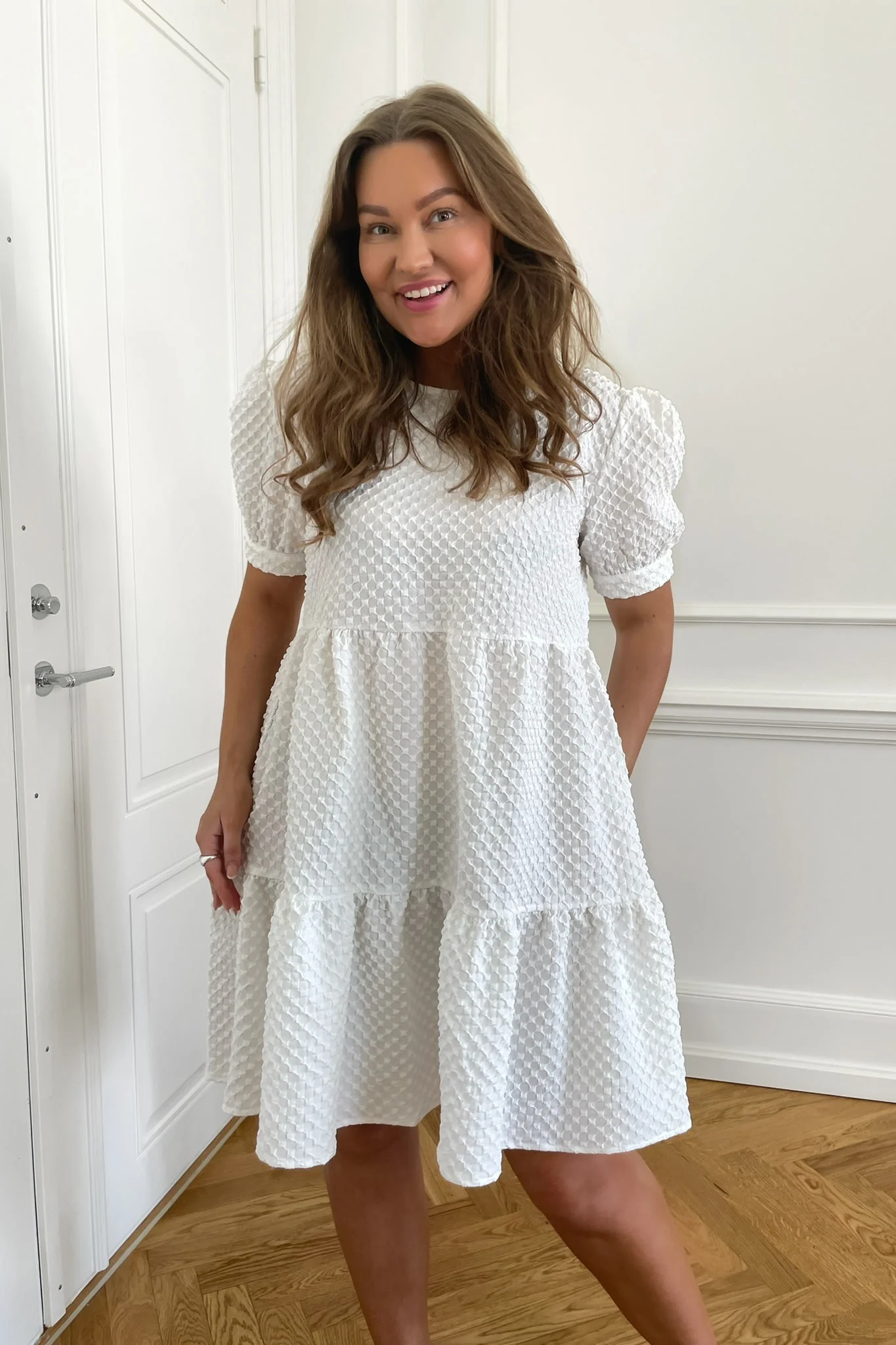 VilmaIC Dress - Bubble White - Image 6
