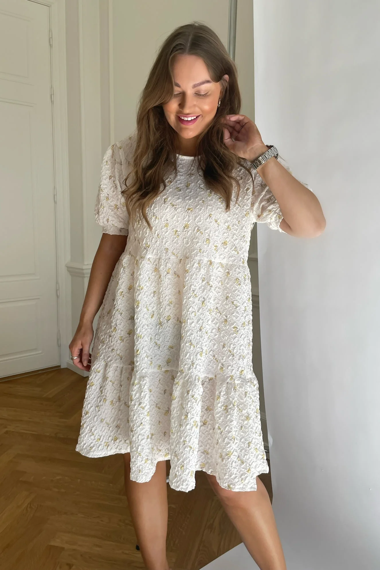 VilmaIC Dress - Cloudy Yellow - Image 6