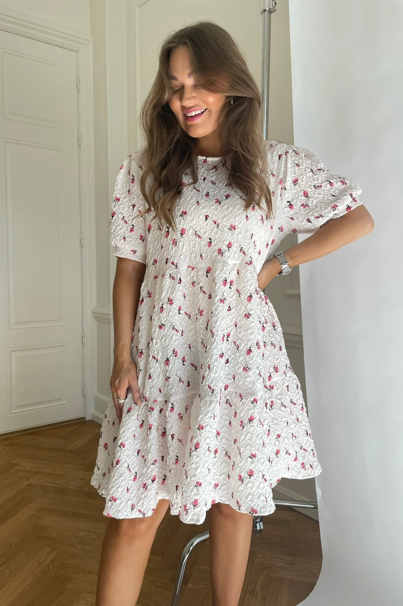 VilmaIC Dress - Cloudy Red - Image 3