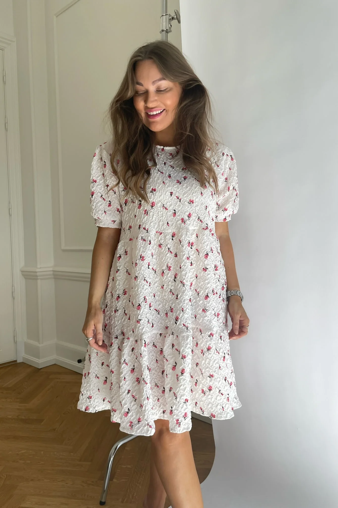 VilmaIC Dress - Cloudy Red - Image 4