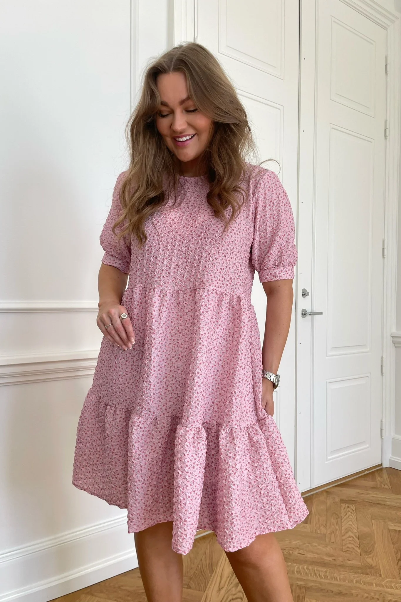 VilmaIC Dress - Rhubarb Flower - Image 2
