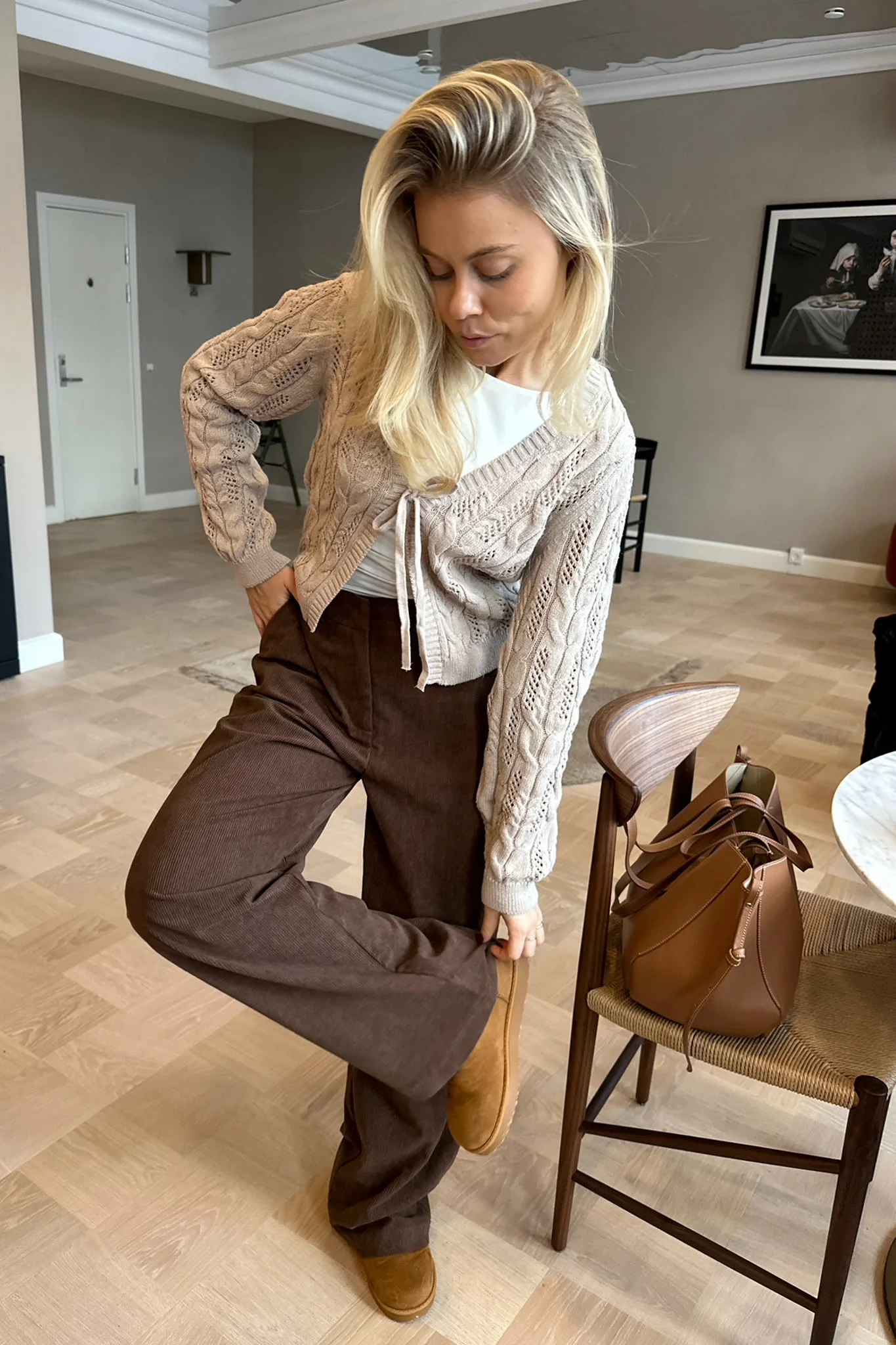 VMMaya LS Tie Cardigan - Nomad - Image 2