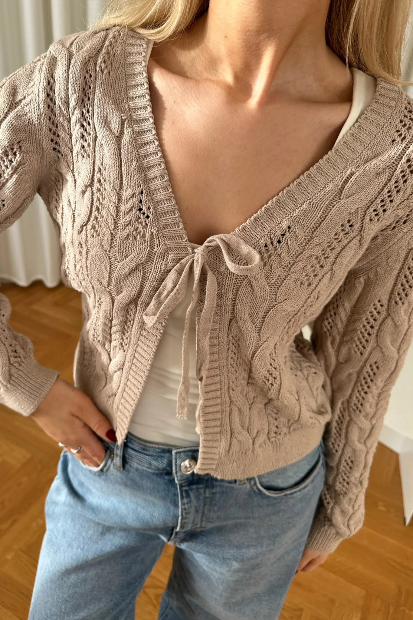 VMMaya LS Tie Cardigan - Nomad - Image 3
