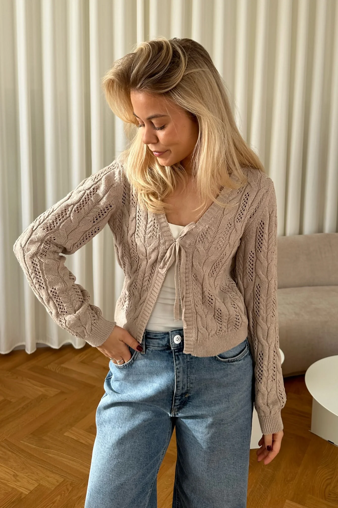 VMMaya LS Tie Cardigan - Nomad - Image 5