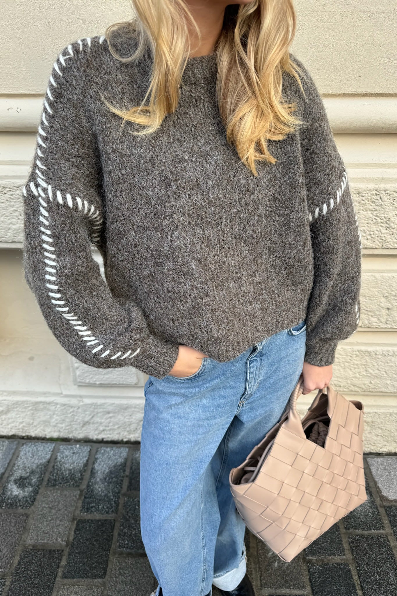 VMZen LS Oneck Pullover - Chocolate Chip - Image 2