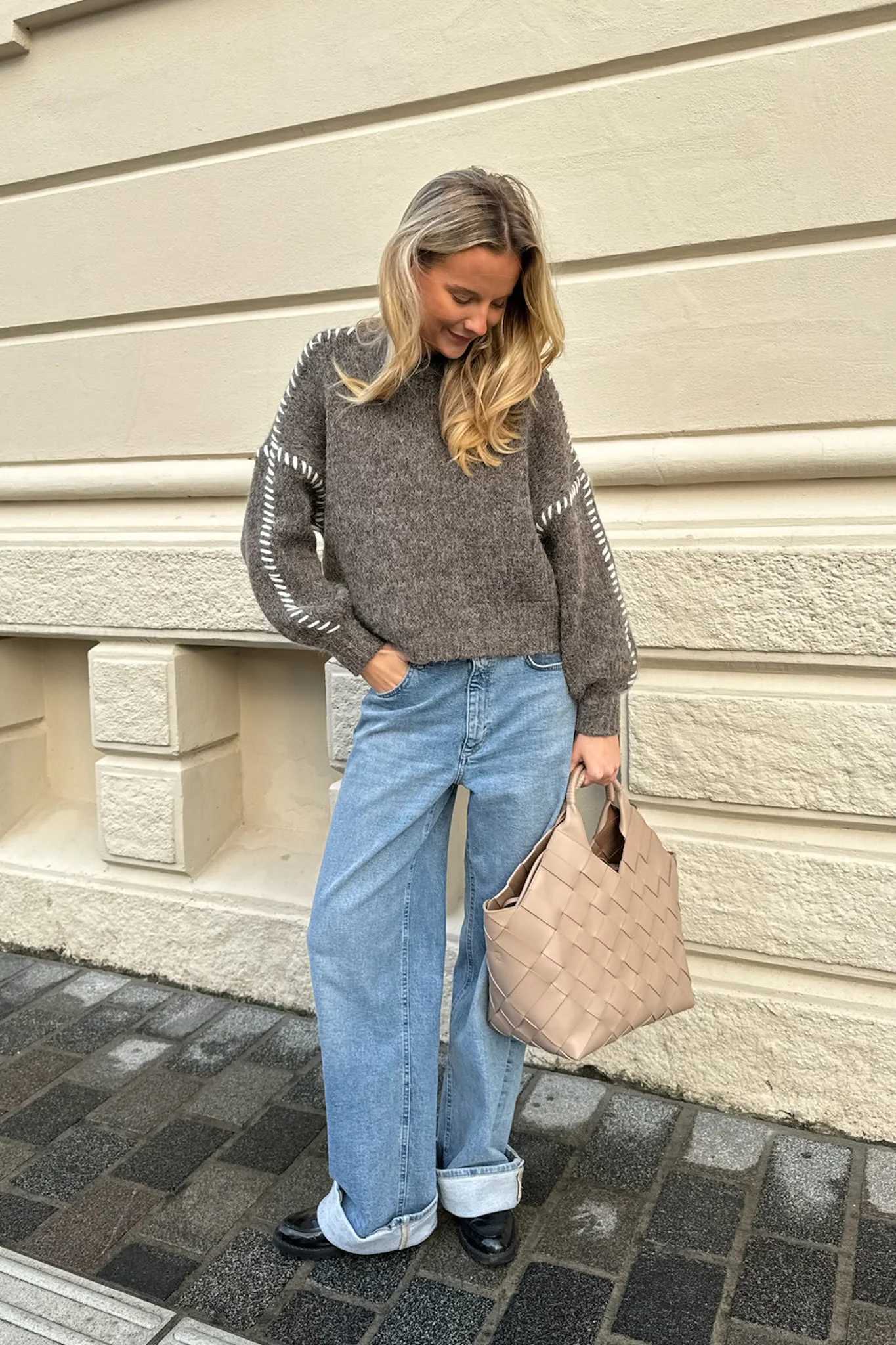 VMZen LS Oneck Pullover - Chocolate Chip - Image 3