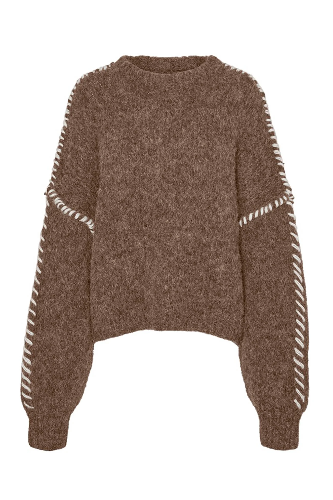 VMZen LS Oneck Pullover - Chocolate Chip - Image 5