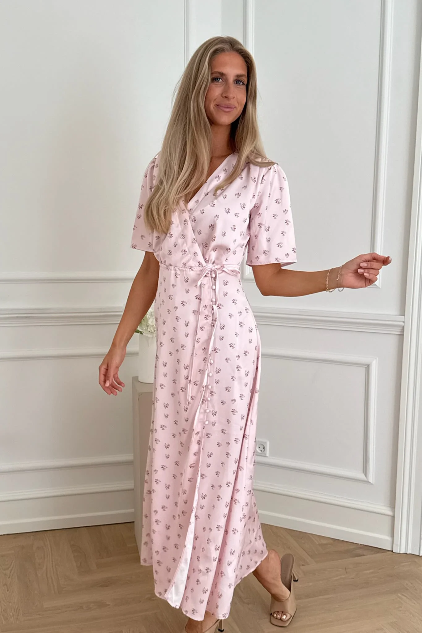 YrsaIC Maxi Dress - Pink - Image 3